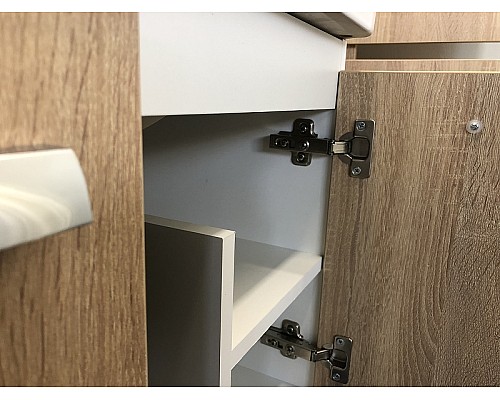 Тумба с раковиной Comforty Рига 70 00004142215 подвесная Дуб сонома