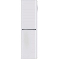 Шкаф пенал Art&Max Family-1500-2A-SO-BL подвесной Белый глянец