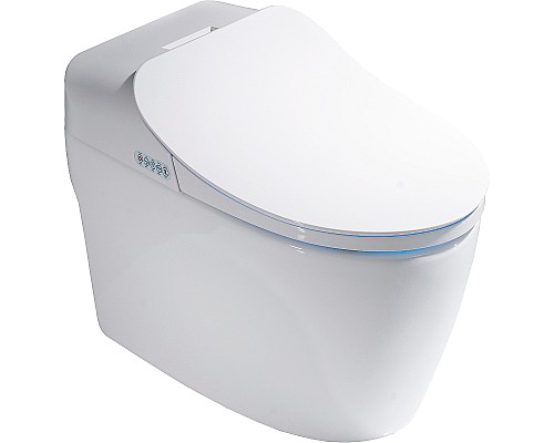 Унитаз биде Timo TE-721 подвесной Белый с Микролифтом