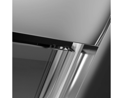 Душевая дверь Radaway Twist DW 70 профиль Хром стекло коричневое