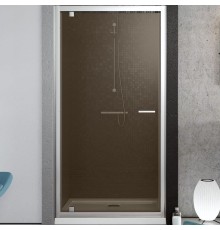Душевая дверь Radaway Twist DW 70 профиль Хром стекло коричневое