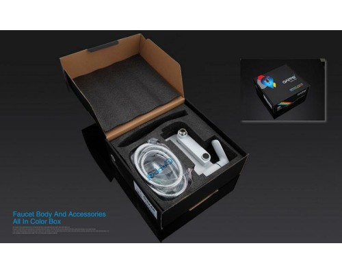 Смеситель для ванны Gappo G48 G3248 Белый Хром