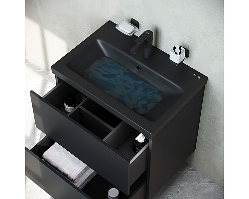 Раковина AM.PM Gem 60 M90WCC0602BM Черная матовая