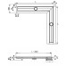 Основа для плитки угловая TECEdrainline "plate" TECE