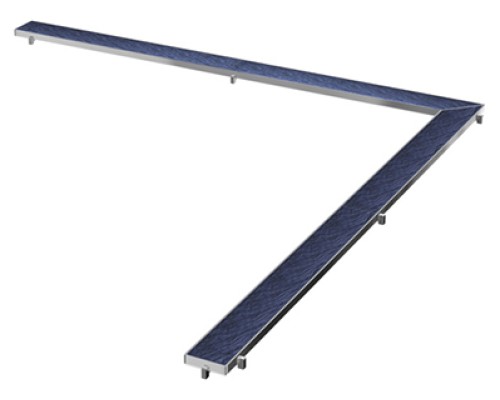 Основа для плитки угловая TECEdrainline "plate" TECE