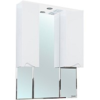 Зеркало со шкафом Bellezza Эйфория 100 4619117180015 с подсветкой Белое