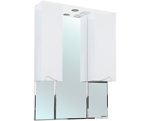 Зеркало со шкафом Bellezza Эйфория 100 4619117180015 с подсветкой Белое