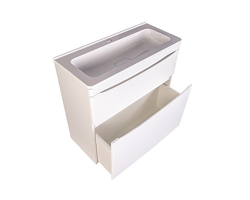 Тумба под раковину Style line Бергамо СС-00002314 напольная белая