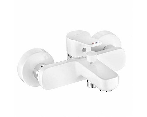 Однорычажный смеситель для ванны и душа Kludi Pure&Easy 376819165