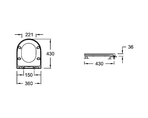 Комплект унитаза с инсталляцией Jacob Delafon Rodin+ E21749RU-00 с сиденьем Микролифт и клавишей смыва