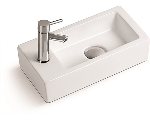 Раковина керамическая накладная и подвесная SantiLine SL-2010R