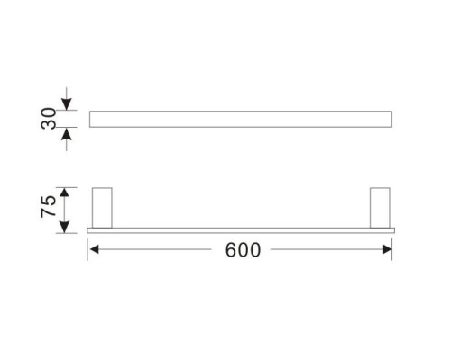 Полотенцедержатель Orans P-7204