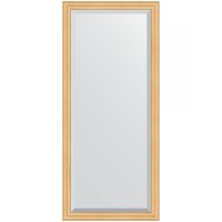 Зеркало Evoform Exclusive 161х71 BY 1203 с фацетом в багетной раме - Сосна 62 мм