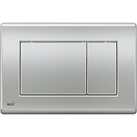 Кнопка смыва AlcaPlast ALCA M272 хром матовый