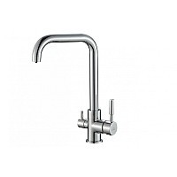 Смеситель для кухни ZORG Steel Hammer SH 715 CR