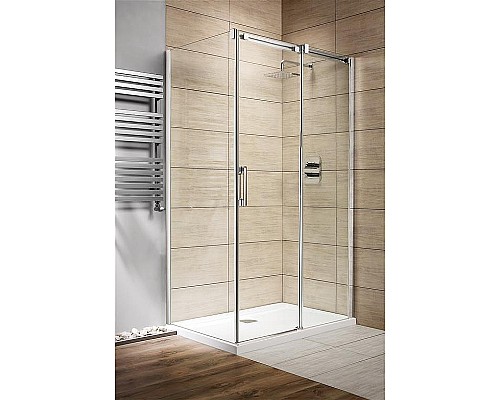 Душевая стенка Radaway Espera KDJ 90 380149-01L профиль Хром стекло прозрачное