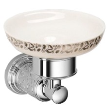 Мыльница настенная Schein Carving Хром