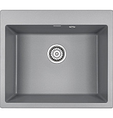 Кухонная мойка Paulmark Kante 60 PM106052-GRM Серый металлик