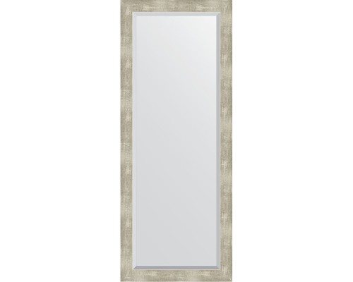 Зеркало Evoform Exclusive 141х56 BY 1169 с фацетом в багетной раме - Алюминий 61 мм