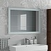 Зеркало Континент Relax 1000х700 ЗЛП589 с подсветкой с сенсорным выключателем с подогревом