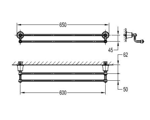Полотенцедержатель ART&MAX AM-F-8982