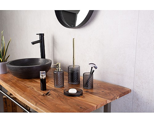 Стакан для зубных щеток Ridder Sherine 2166107 Серый