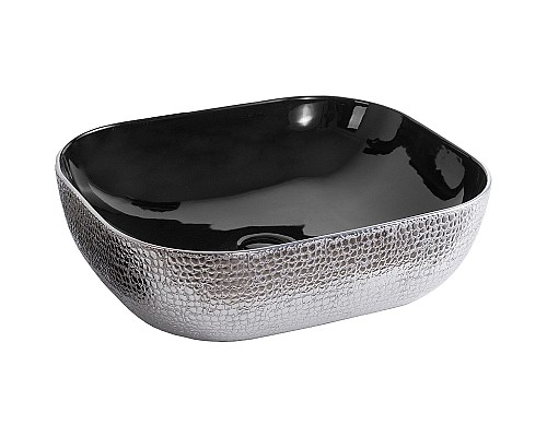 Раковина-чаша CeramaLux 50 D1302H020 Серебро Черная