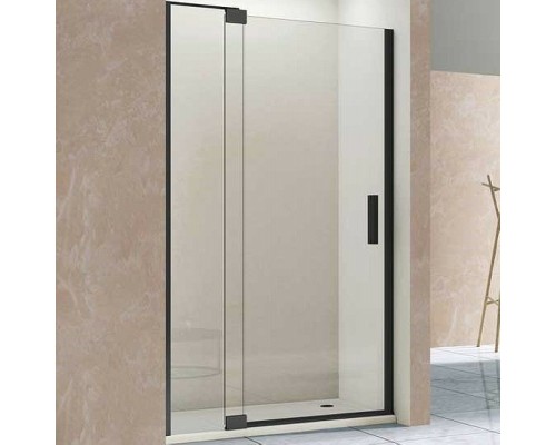 Душевая дверь Vincea Extra 110 VDP-1E1011CLB профиль Черный стекло прозрачное