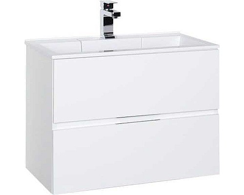 Тумба под раковину Aquanet Алвита 70 184302 подвесная Белая