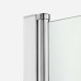 Душевая дверь NEW TRENDY NEW SOLEO PLUS L 140x195 (хром)