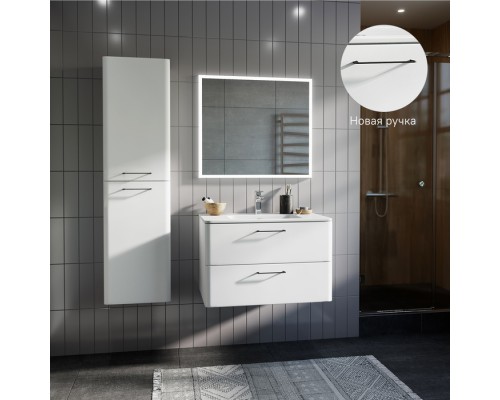 Тумба с раковиной IDDIS Brick 60 подвесная белая BRI60W0i95K