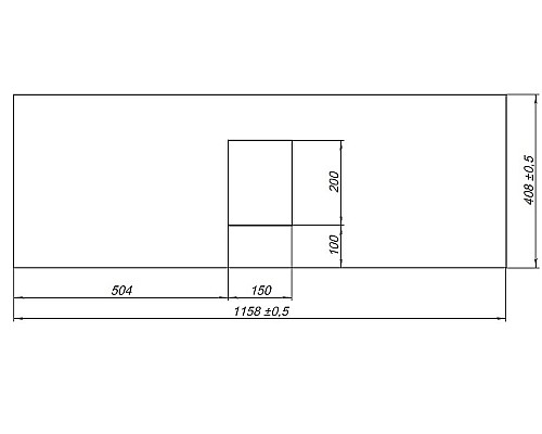 Столешница под раковину Allen Brau Priority 120 1.31012.G-S Серый структ