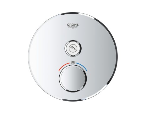 Термостат Grohe для ванны/душа 1 кнопка управления