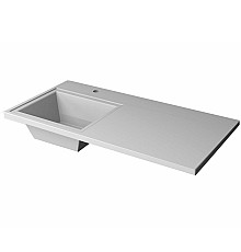 Раковина над стиральной машиной Stella Polar Мадлен 100, левая