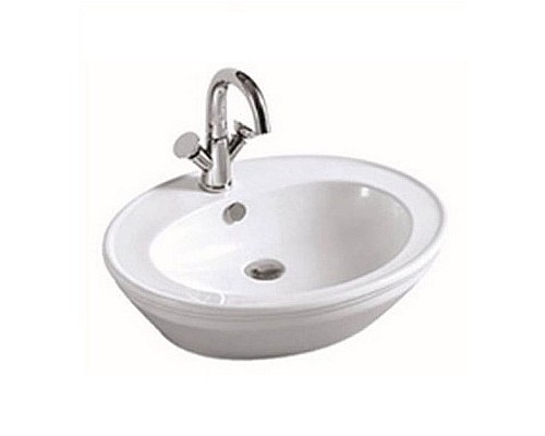 Раковина-чаша CeramaLux 60 2150G Белая Золото