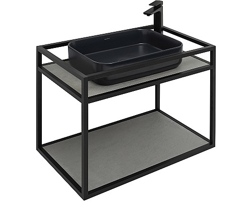 Консоль под раковину Allen Brau Liberty 75 1.33001.BB Черный браш