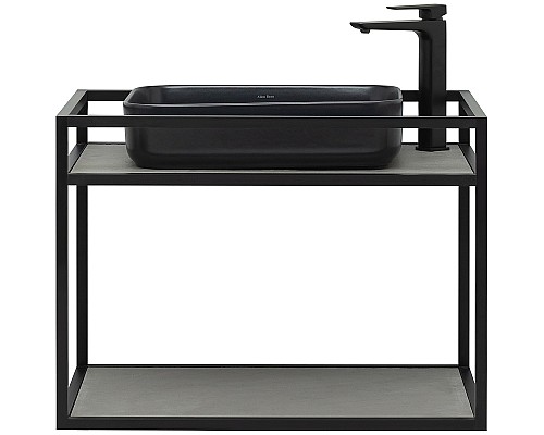 Консоль под раковину Allen Brau Liberty 75 1.33001.BB Черный браш