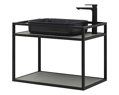 Консоль под раковину Allen Brau Liberty 75 1.33001.BB Черный браш