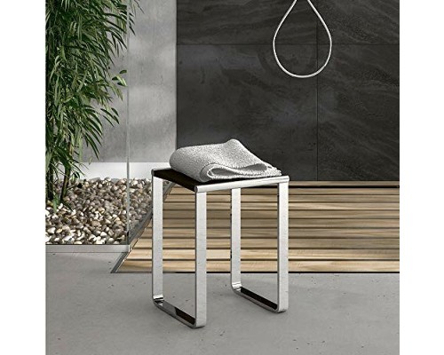 Табурет в ванную Keuco Plan 14982010037 Хром Темно-серый