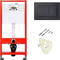 Инсталляция Tece Base K440407 для подвесного унитаза с клавишей смыва с шумоизоляцией