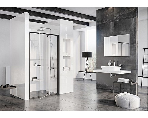 Душевая дверь Ravak Pivot 03GG0300Z1 120 чёрный прозрачный