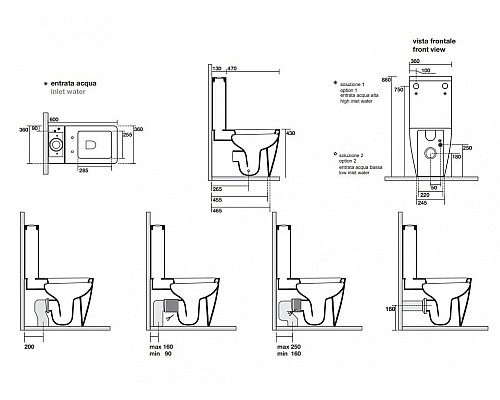 Бачок для унитаза Kerasan Ego 318101 белый
