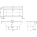 Квариловая ванна Villeroy&Boch Squaro Edge 12 190x90 UBQ190SQE2DV-01