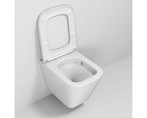 Унитаз Grossman GR-4479SQ подвесной Белый с сиденьем Микролифт