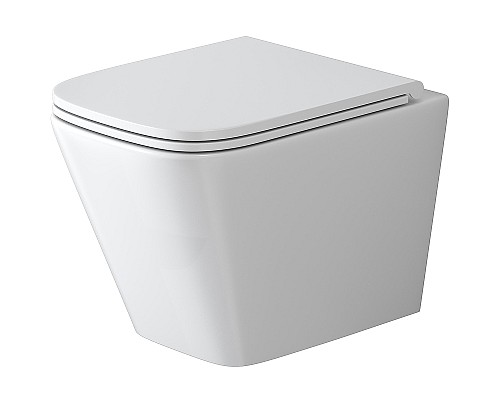 Унитаз Grossman GR-4479SQ подвесной Белый с сиденьем Микролифт