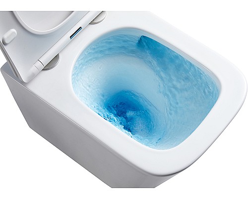 Унитаз Grossman GR-4479SQ подвесной Белый с сиденьем Микролифт