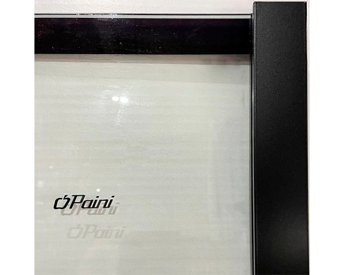 Душевая перегородка Paini 80 Walk-In 80F профиль Черный матовый стекло прозрачное