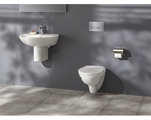 Комплект унитаза с инсталляцией Jacob Delafon Patio E21740RU-00 с сиденьем Микролифт и клавишей смыва