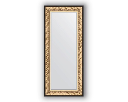 Зеркало Evoform Exclusive 150х65 Барокко золото