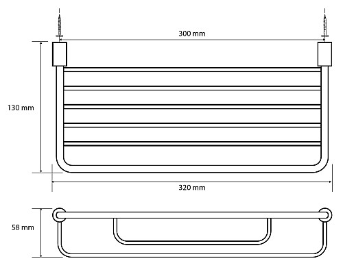 Полочка для мыла  мыльница Bemeta 146208122
